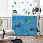 Patches I by Tim OToole on GIANT ART - blue abstract