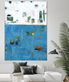 Patches I by Tim OToole on GIANT ART - blue abstract