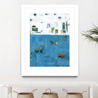 Patches I by Tim OToole on GIANT ART - blue abstract