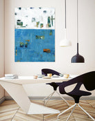 Patches I by Tim OToole on GIANT ART - blue abstract