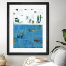 Patches I by Tim OToole on GIANT ART - blue abstract