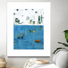 Patches I by Tim OToole on GIANT ART - blue abstract