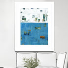 Patches I by Tim OToole on GIANT ART - blue abstract