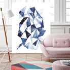 Chrysalis II by Grace Popp on GIANT ART - blue abstract