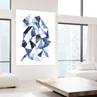 Chrysalis II by Grace Popp on GIANT ART - blue abstract
