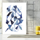 Chrysalis II by Grace Popp on GIANT ART - blue abstract