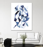 Chrysalis II by Grace Popp on GIANT ART - blue abstract