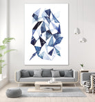 Chrysalis II by Grace Popp on GIANT ART - blue abstract