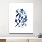 Chrysalis II by Grace Popp on GIANT ART - blue abstract