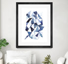 Chrysalis II by Grace Popp on GIANT ART - blue abstract