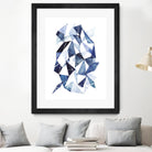 Chrysalis II by Grace Popp on GIANT ART - blue abstract