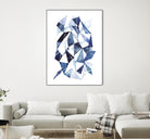 Chrysalis II by Grace Popp on GIANT ART - blue abstract