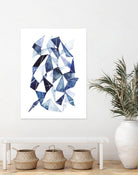 Chrysalis II by Grace Popp on GIANT ART - blue abstract