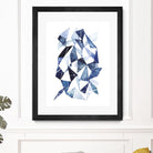 Chrysalis II by Grace Popp on GIANT ART - blue abstract