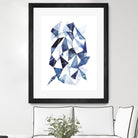 Chrysalis II by Grace Popp on GIANT ART - blue abstract