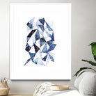 Chrysalis II by Grace Popp on GIANT ART - blue abstract