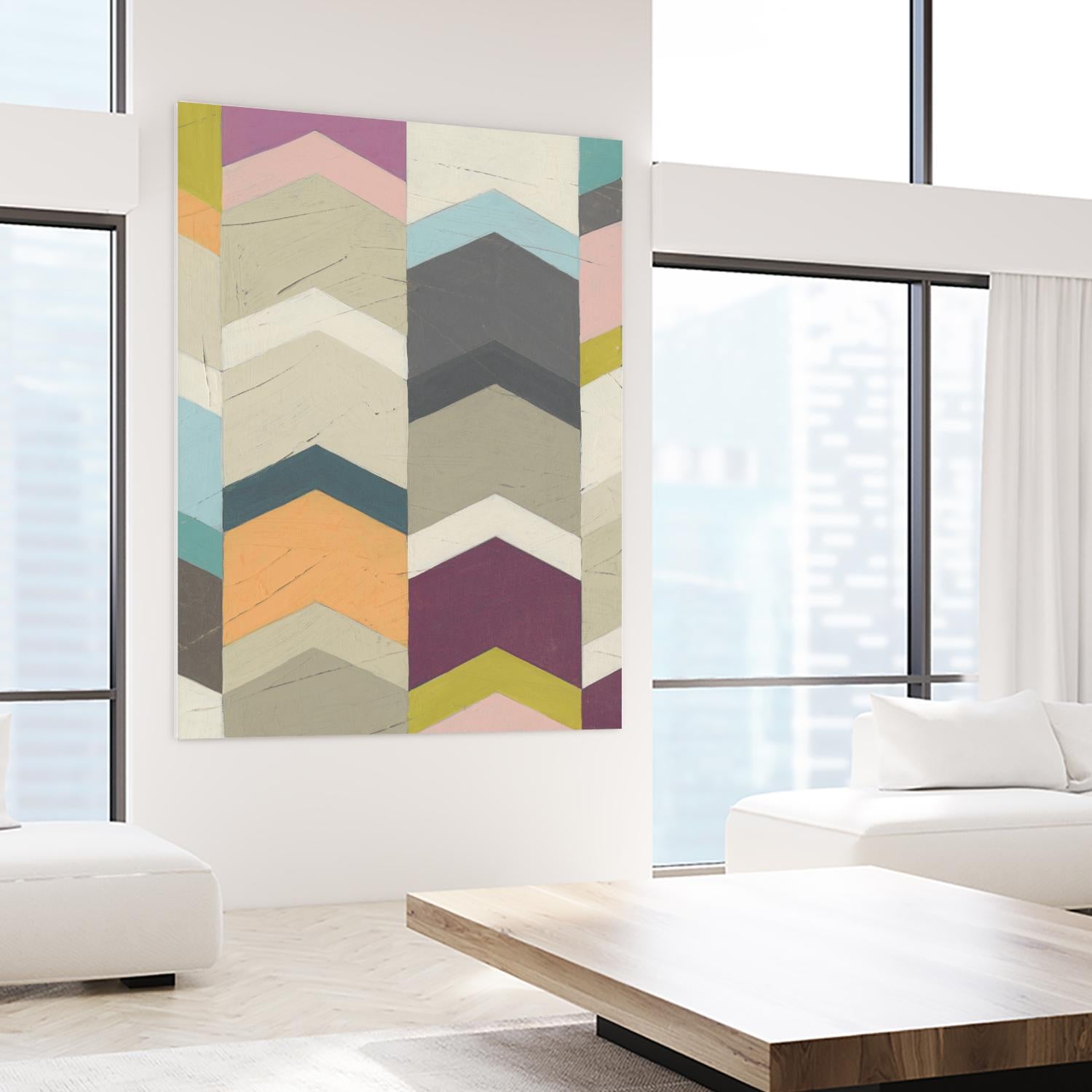 Confetti Prism I by June Erica Vess on GIANT ART - abstract