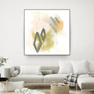 Side Swipe I by June Erica Vess on GIANT ART - yellow abstract