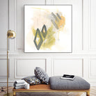 Side Swipe I by June Erica Vess on GIANT ART - yellow abstract