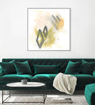 Side Swipe I by June Erica Vess on GIANT ART - yellow abstract