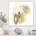 Side Swipe I by June Erica Vess on GIANT ART - yellow abstract