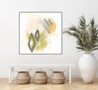 Side Swipe I by June Erica Vess on GIANT ART - yellow abstract