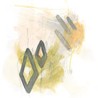 Side Swipe I by June Erica Vess on GIANT ART - yellow abstract