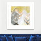 Side Swipe II by June Erica Vess on GIANT ART - yellow abstract