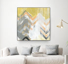 Side Swipe II by June Erica Vess on GIANT ART - yellow abstract