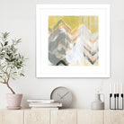 Side Swipe II by June Erica Vess on GIANT ART - yellow abstract