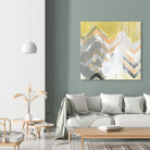 Side Swipe II by June Erica Vess on GIANT ART - yellow abstract