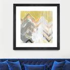 Side Swipe II by June Erica Vess on GIANT ART - yellow abstract