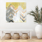 Side Swipe II by June Erica Vess on GIANT ART - yellow abstract