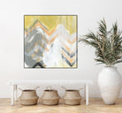 Side Swipe II by June Erica Vess on GIANT ART - yellow abstract