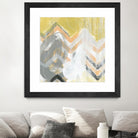 Side Swipe II by June Erica Vess on GIANT ART - yellow abstract