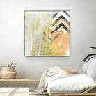 Side Swipe IV by June Erica Vess on GIANT ART - yellow abstract