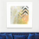 Side Swipe IV by June Erica Vess on GIANT ART - yellow abstract