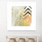 Side Swipe IV by June Erica Vess on GIANT ART - yellow abstract