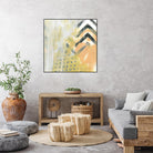 Side Swipe IV by June Erica Vess on GIANT ART - yellow abstract