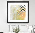 Side Swipe IV by June Erica Vess on GIANT ART - yellow abstract