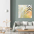 Side Swipe IV by June Erica Vess on GIANT ART - yellow abstract