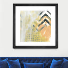 Side Swipe IV by June Erica Vess on GIANT ART - yellow abstract