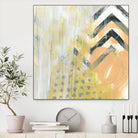 Side Swipe IV by June Erica Vess on GIANT ART - yellow abstract