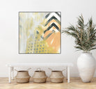 Side Swipe IV by June Erica Vess on GIANT ART - yellow abstract