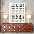 Serene Color Swatches II by Grace Popp on GIANT ART - pink abstract