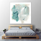 Coastal Fog IV by June Erica Vess on GIANT ART - green abstract