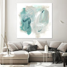 Coastal Fog IV by June Erica Vess on GIANT ART - green abstract