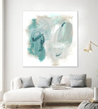 Coastal Fog IV by June Erica Vess on GIANT ART - green abstract