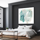 Coastal Fog IV by June Erica Vess on GIANT ART - green abstract