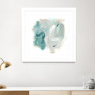 Coastal Fog IV by June Erica Vess on GIANT ART - green abstract